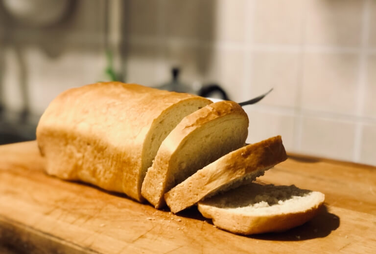 德國的小麥麵包或白麵包